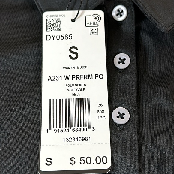NWT Adidas Women’s Performance Polo - Picture 3 of 8